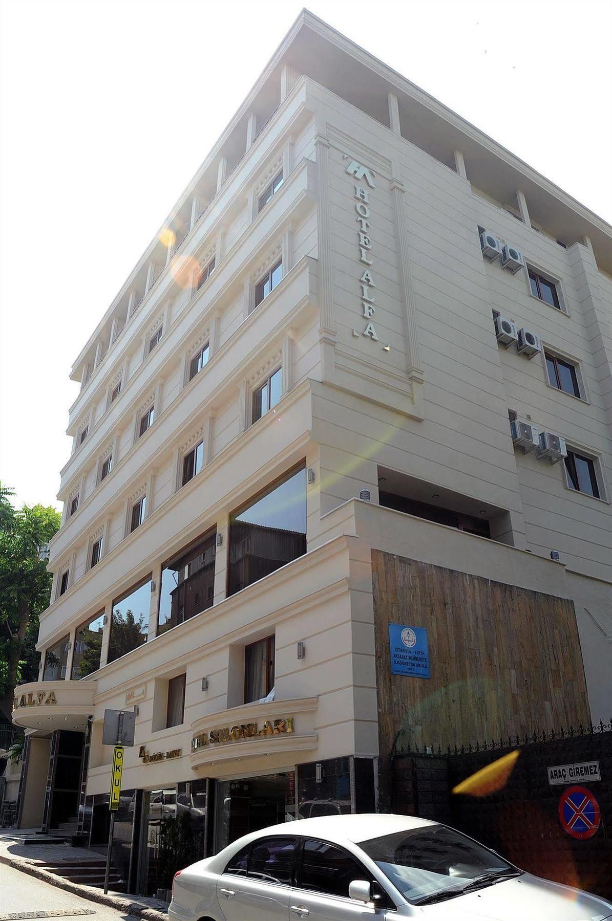 Alfa Hotel Istambul Exterior foto